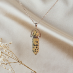 foto de jaspe dalmata hexagonal