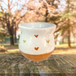 foto de Mate de cerámica diseño PEPERINA dulce de leche